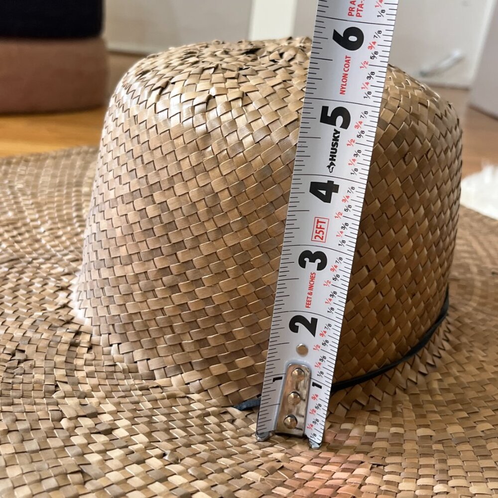 Wicker Sun Hat - image 5